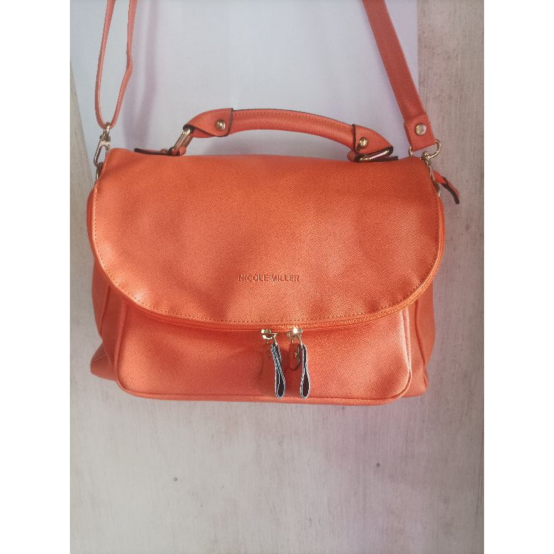 Tas Sling selempang handbag orange