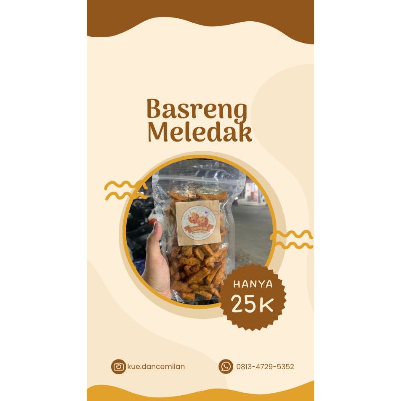 

Basreng Meledak Hanya 25k