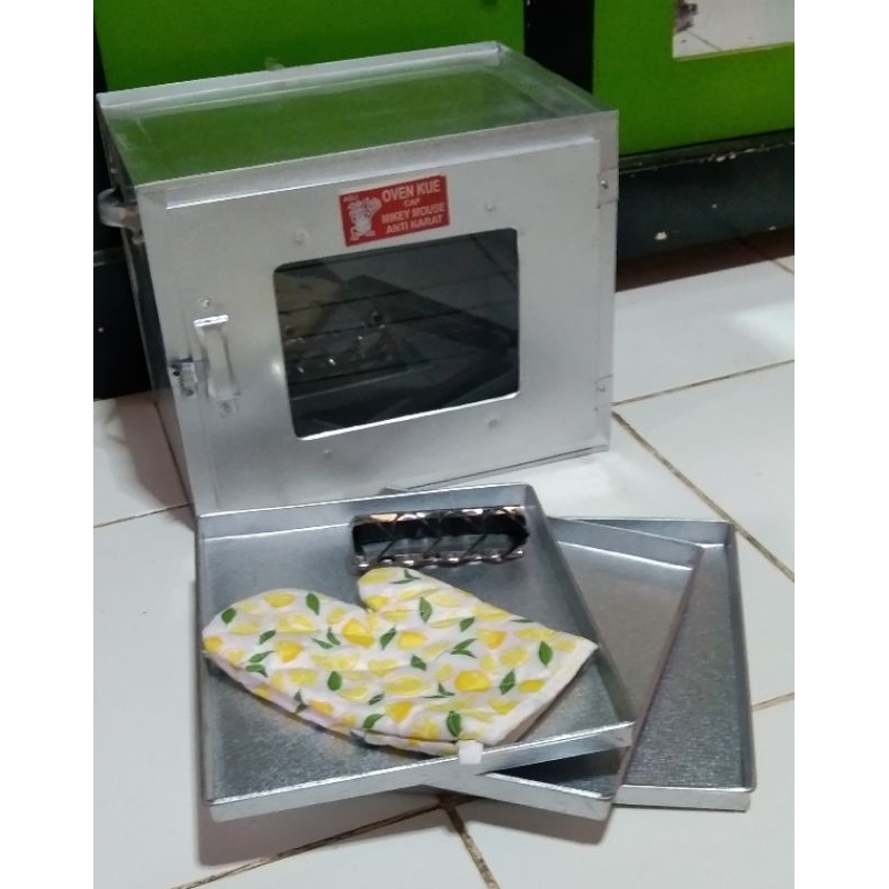 Oven Tangkring Kompor / Oven Kue 3 susun / Oven Mickey / Oven Stainless steel/ Oven anti karat