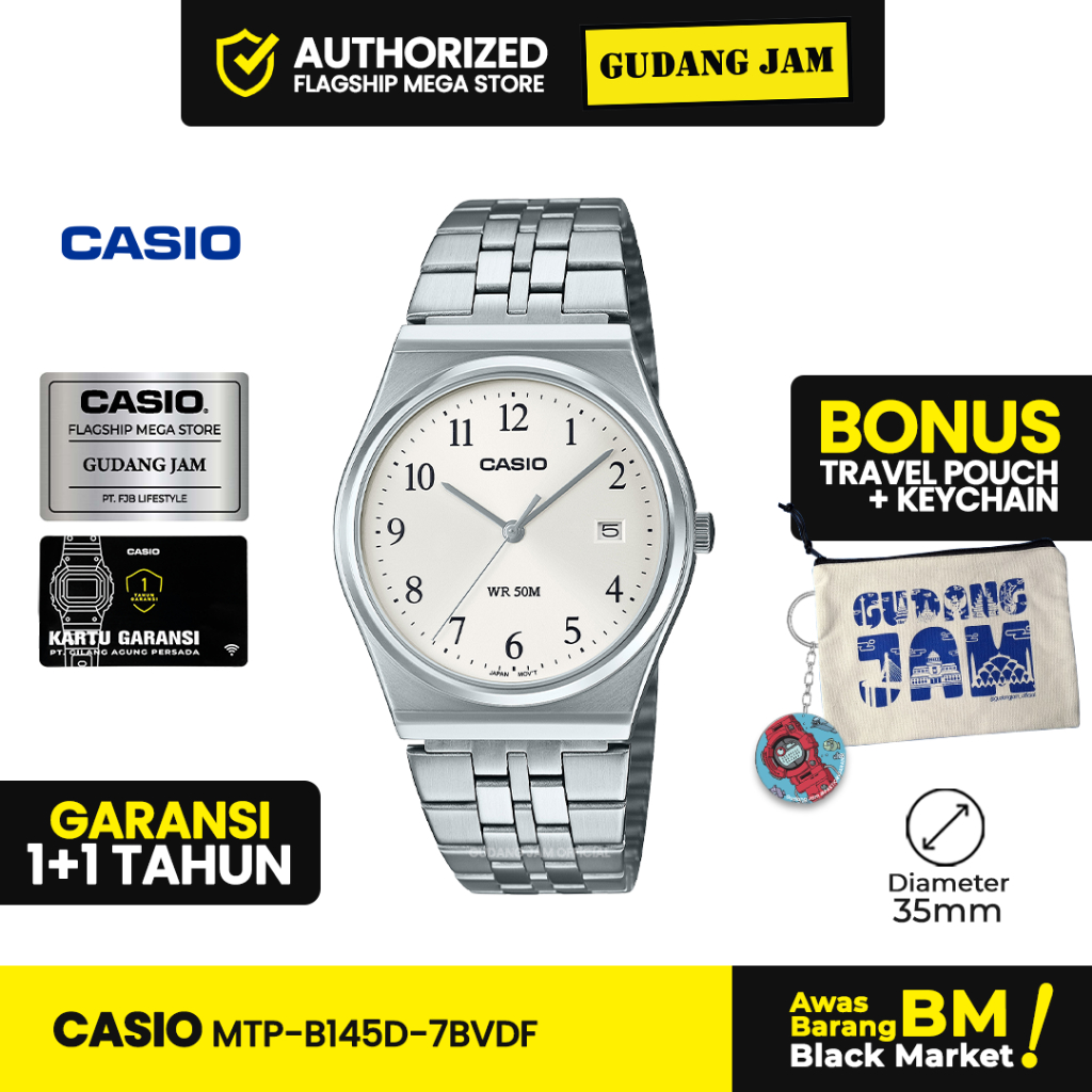 SPECIAL EDITION Casio General MTP-B145D-7BVDF MTP-B145D MTP-B145 MTPB145D MTPB145