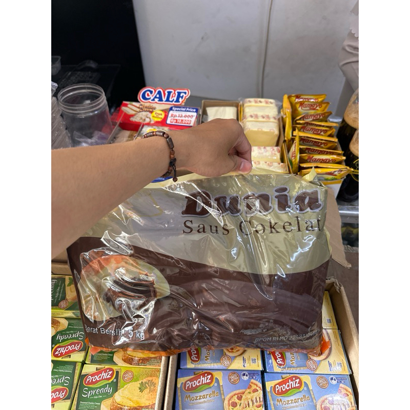 

Dunia Pasta Selai Cokelat Filling 5Kg, Isian Roti.