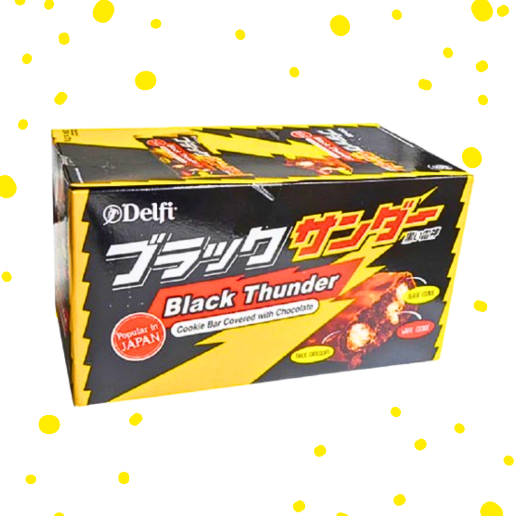

Coklat Black Thunder 1 BOX ISI 24pcs Delfi Cookie Bar Chocolate