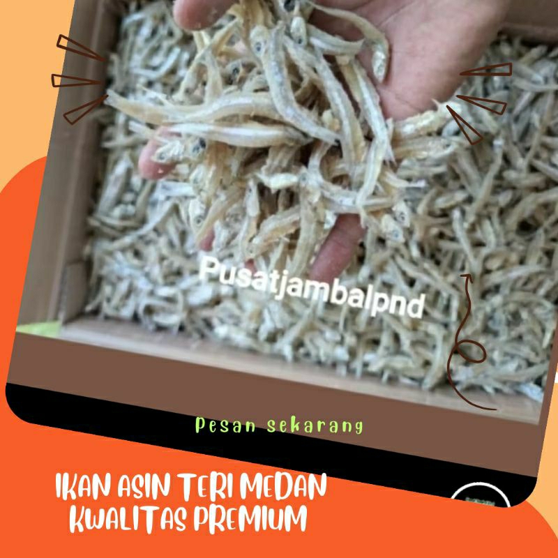 

Ikan Asin Teri kwalitas Premium