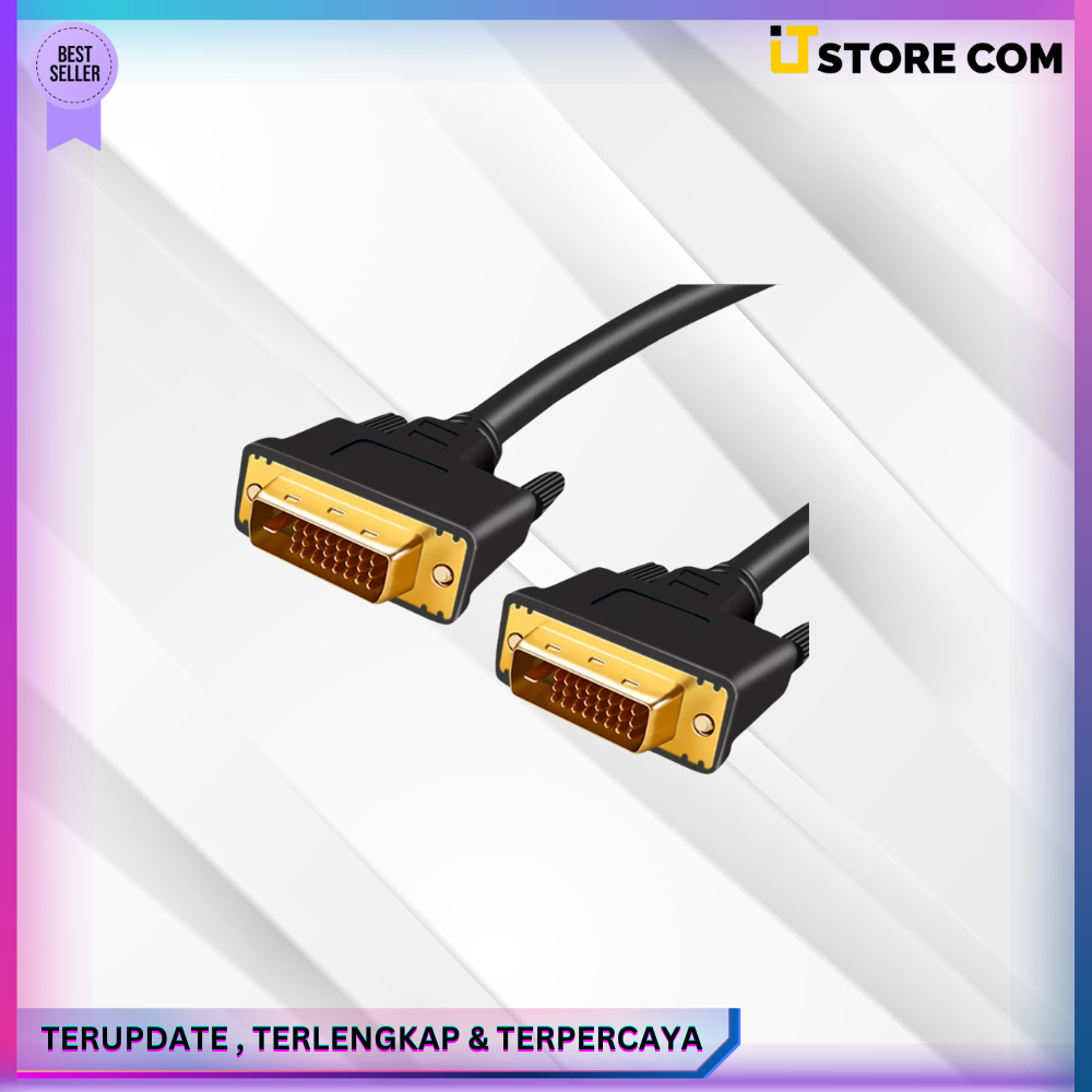 KABEL DVI D 24+1 TO DVI D 24+1 PANJANG 1.5 METER / CABLE DVI D
