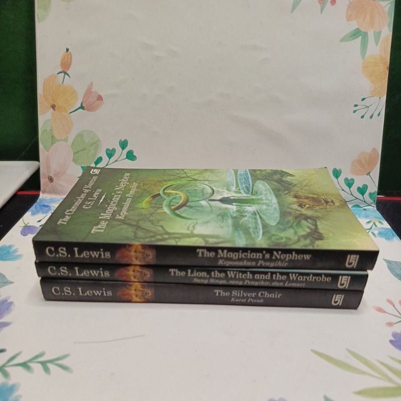 (bisa cod) Novel The Chronicles of Narnia by Cs Lewis Original Preloved