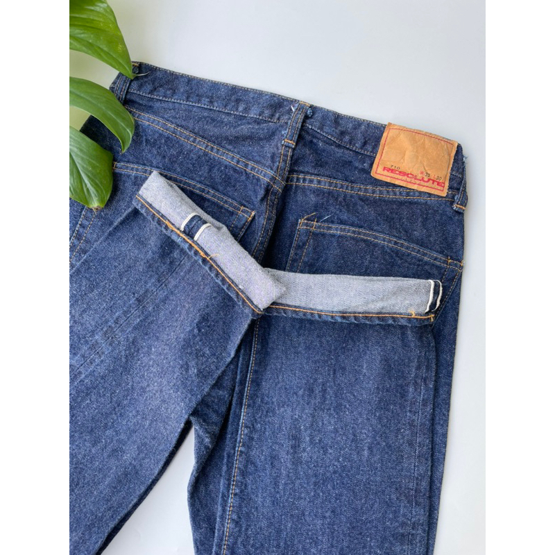 Celana Resolute 710 Straight Fit Selvedge Denim Jeans
