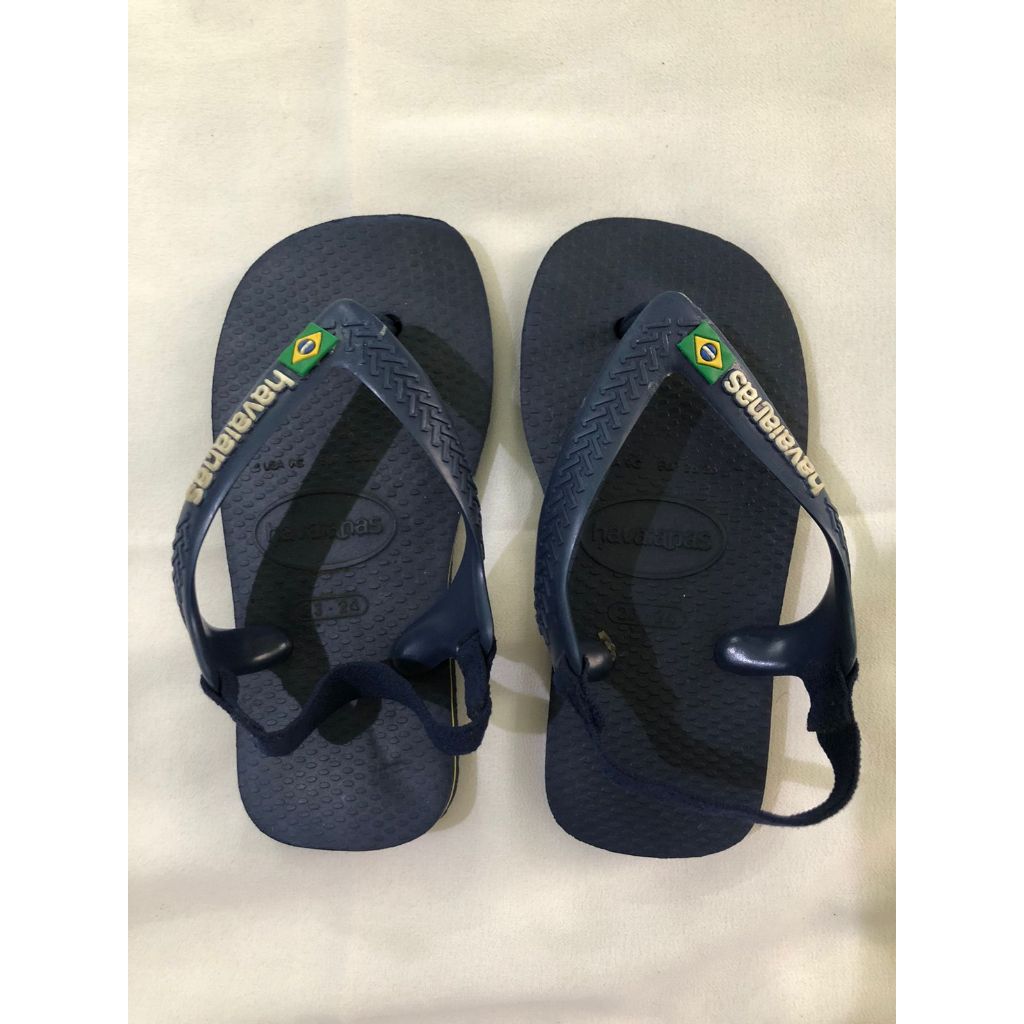 PRELOVED SANDAL ANAK HAVAIANAS 100% ORIGINAL SIZE 23/4