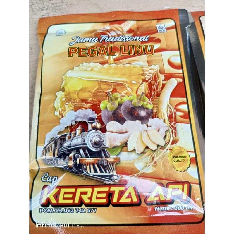 

MADU CAP KERETA API JAMU PEGAL LINU Ramuan tradisional( 1pack isi 12 sachet)