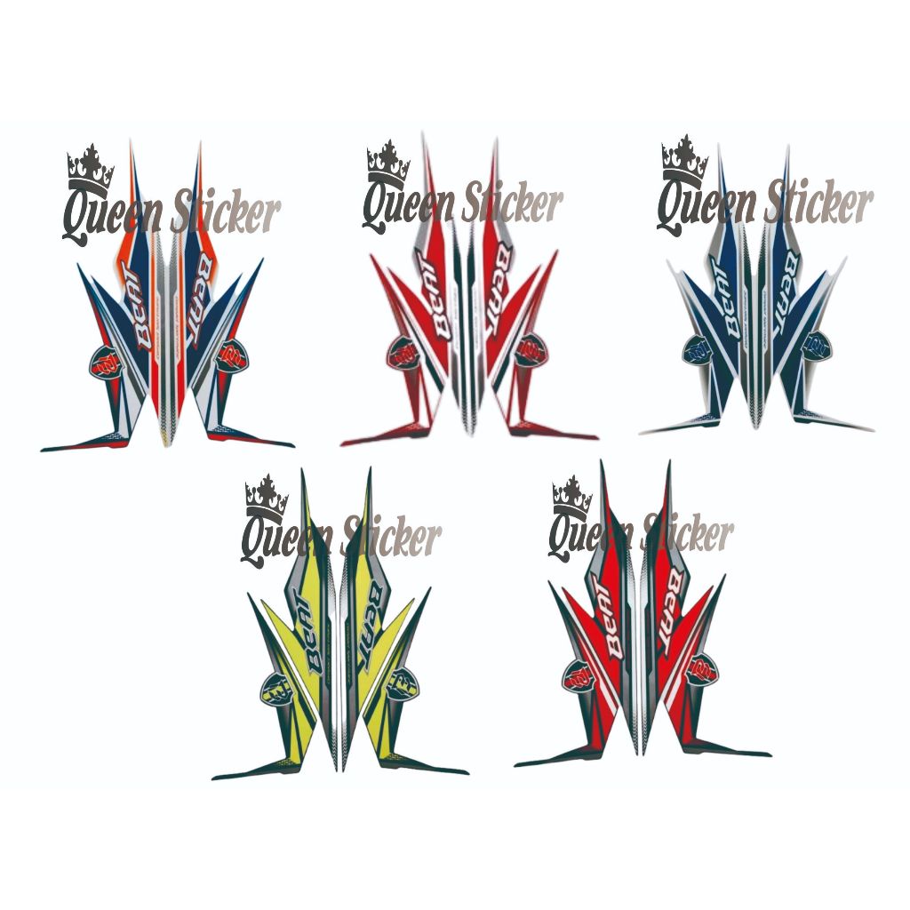 STICKER STRIPPING LIST BODY STANDART HONDA BEAT CBS 2019