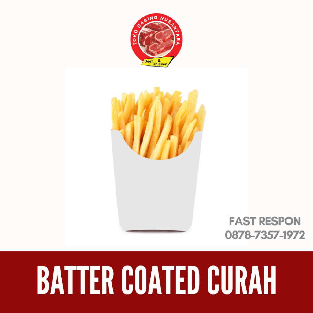 

Batter Coated Kentang Curah