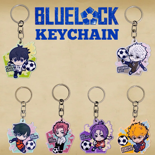 BLUE LOCK KEYCHAIN | GANTUNGAN KUNCI ANIME BLUE LOCK
