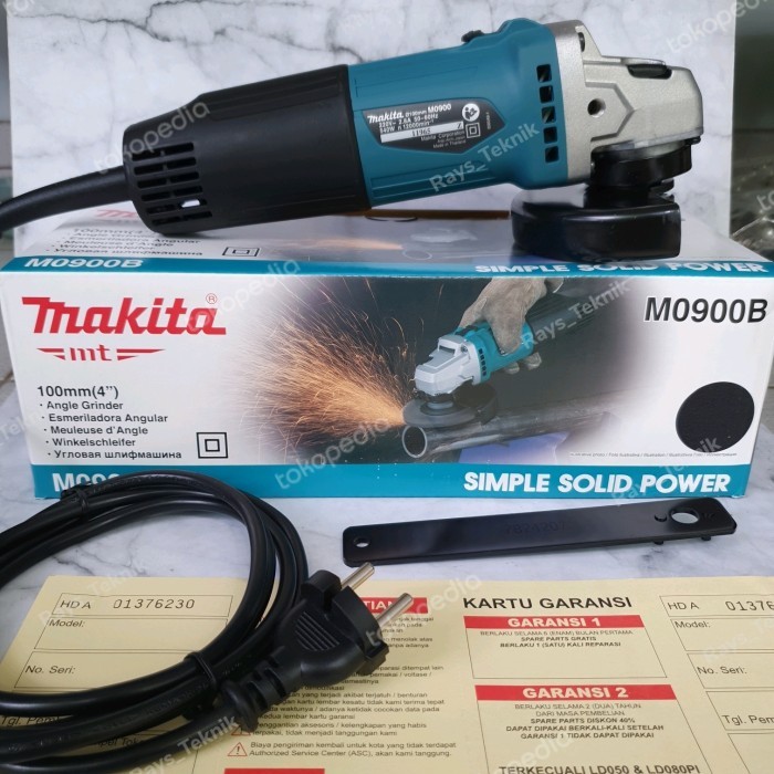 Mesin Gerinda Tangan Makita M0900B 4" Original