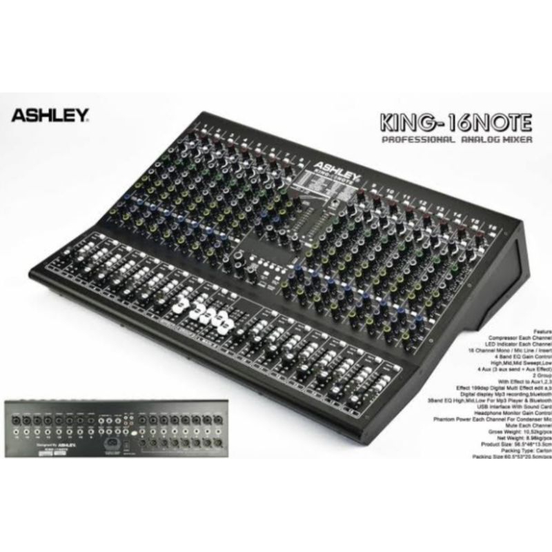 MIXER ASHLEY KING-16NOTE