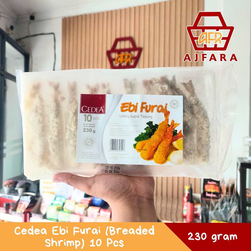 

Cedea Ebi Furai (Breaded Shrimp) 10 Pcs
