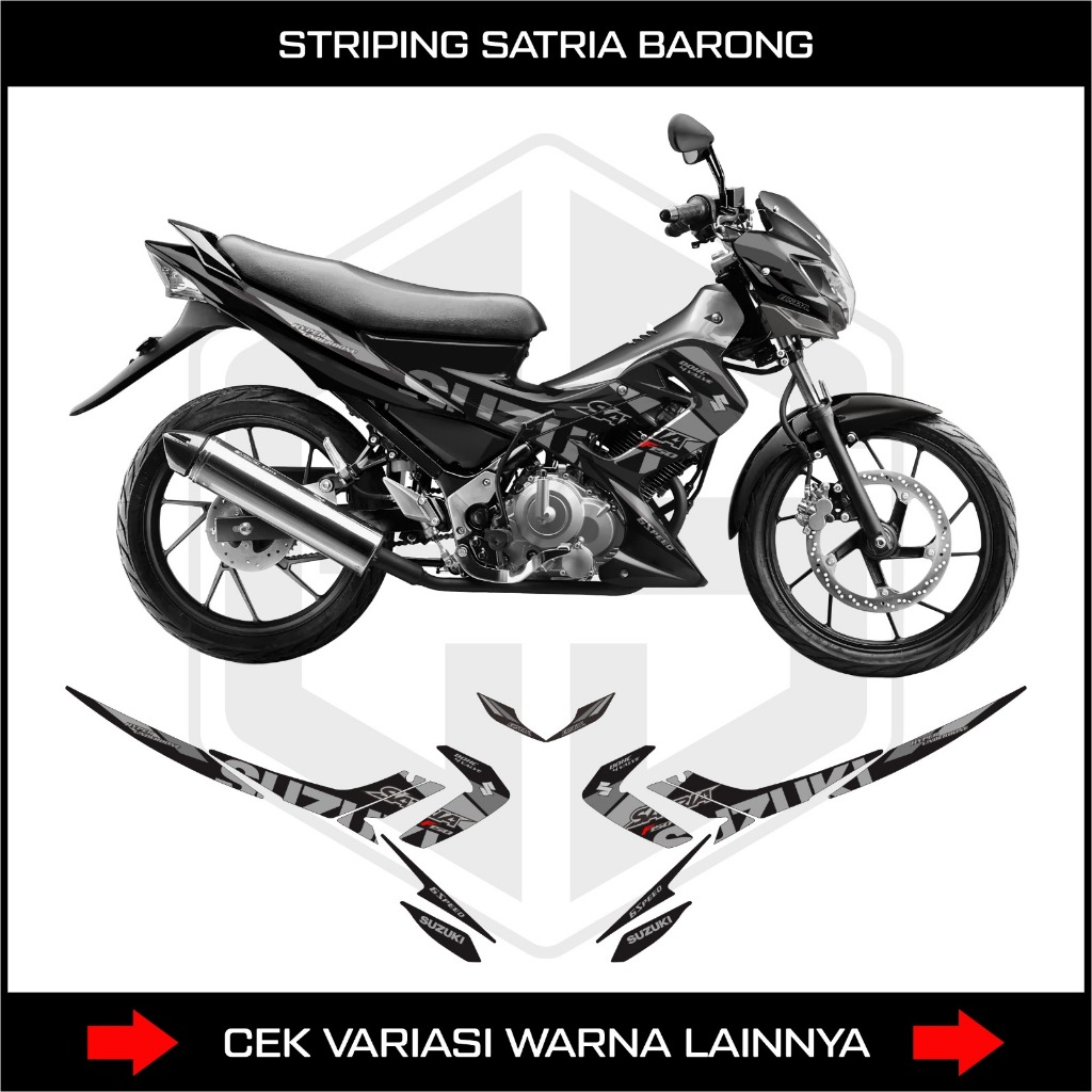 Striping satria fu Barong / Striping satria Barong /Striping Satria Fu lama / Striping Satria Fu Sti