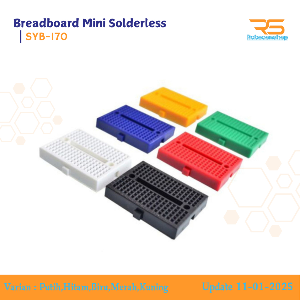 Breadboard SYB-170 Mini Solderless Breadboard Mini 170 Project board