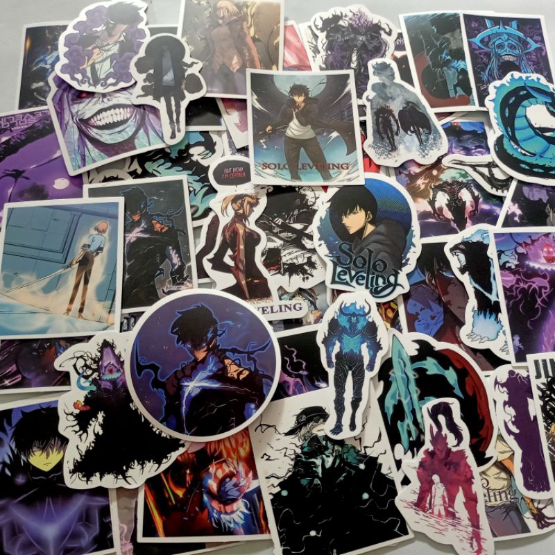 

52 Stiker Anime Solo Leveling