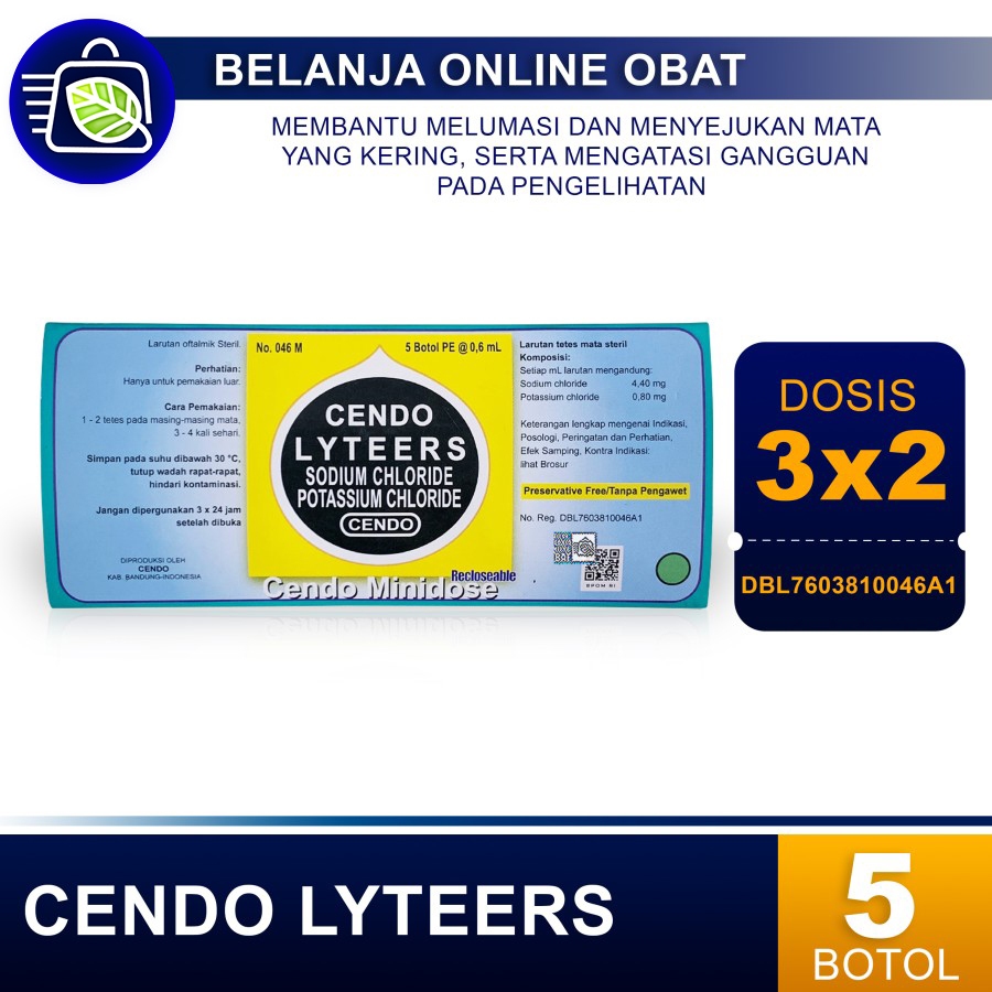 CENDO LYTEERS // Obat Mata