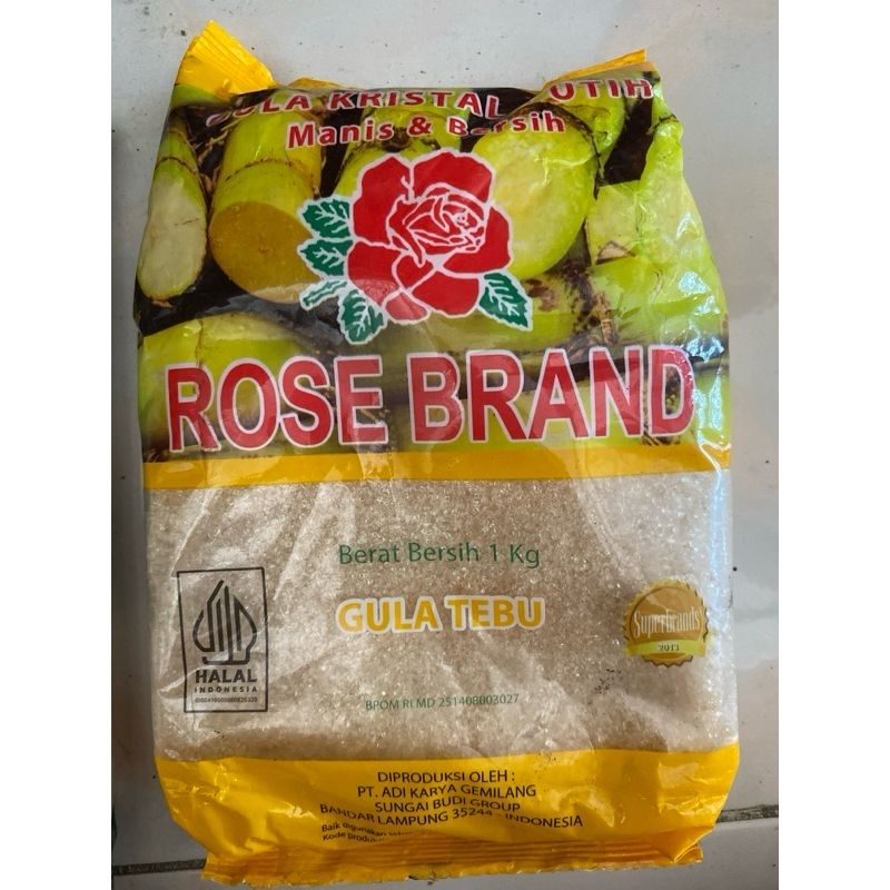 

Halal Gula Tebu Rose Brand Manis & Bersih