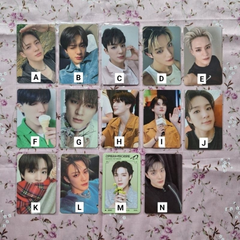 Official photocard jeno real city gym soundwave lucky draw istj nct dream, jeno starriver istj nct d