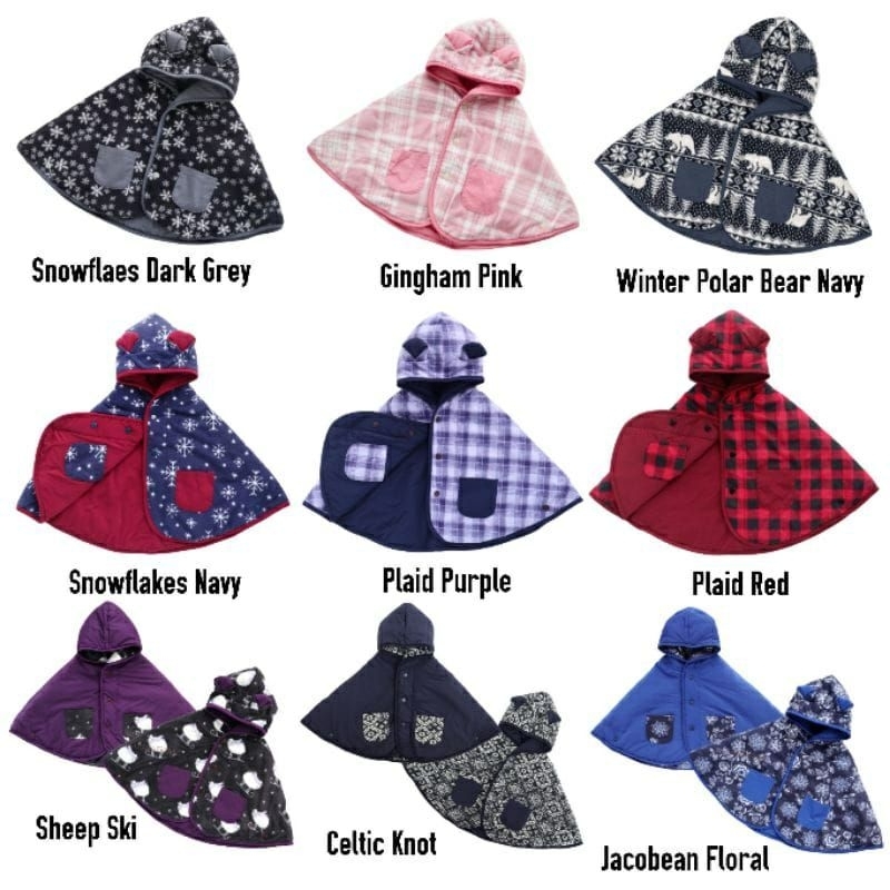 Jaket Anak CuddleMe BabyCape | Mantel Bayi Balita Cuddle Me Baby Cape | Grosir Cuddle Me BabyCape