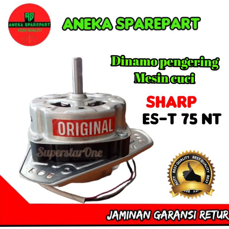 dinamo pengering mesin cuci SHARP ES-T 75 NT