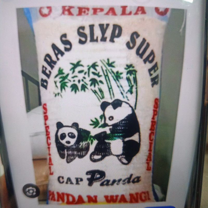 

Beras merek panda 20kg-free ongkir