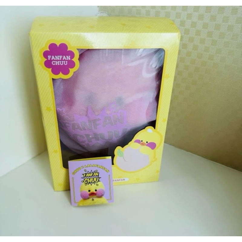 fanfan chuu duck original doll plush boneka bebek Korea cafe mimi