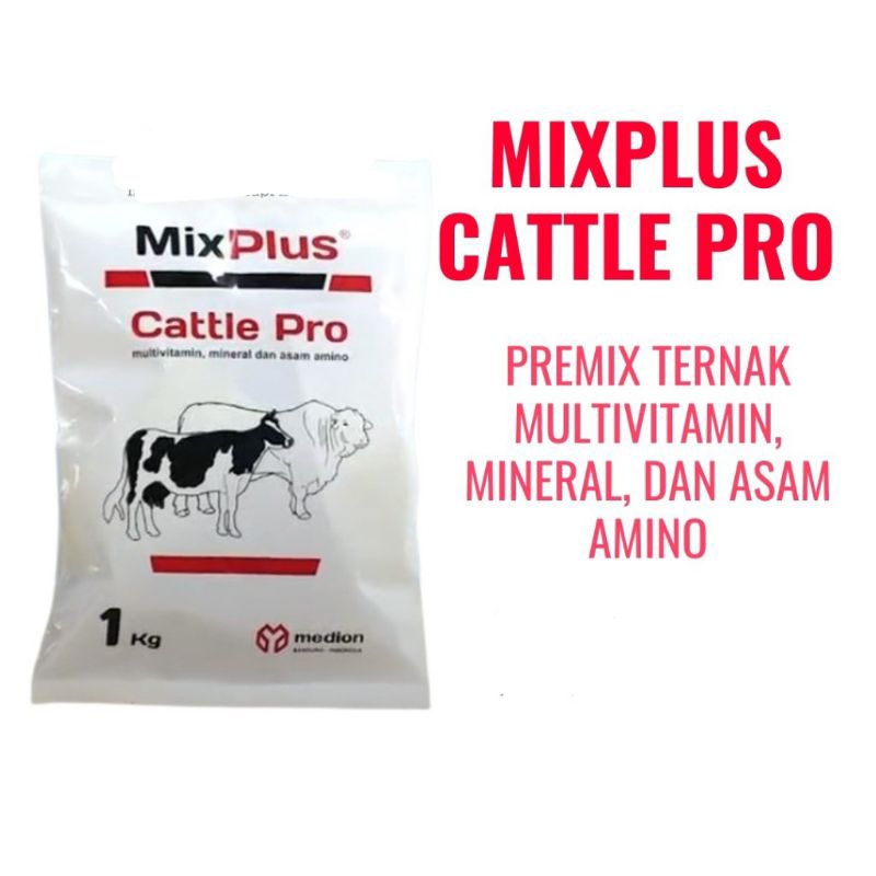 Cattle pro Mix plus suplemen vitamin mineral sapi Premix