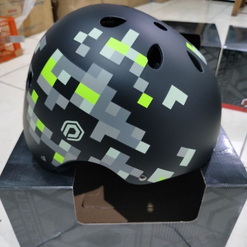 Helm sepeda BMX,dirt jamp, freestyle helm polygon Pixel helm batok