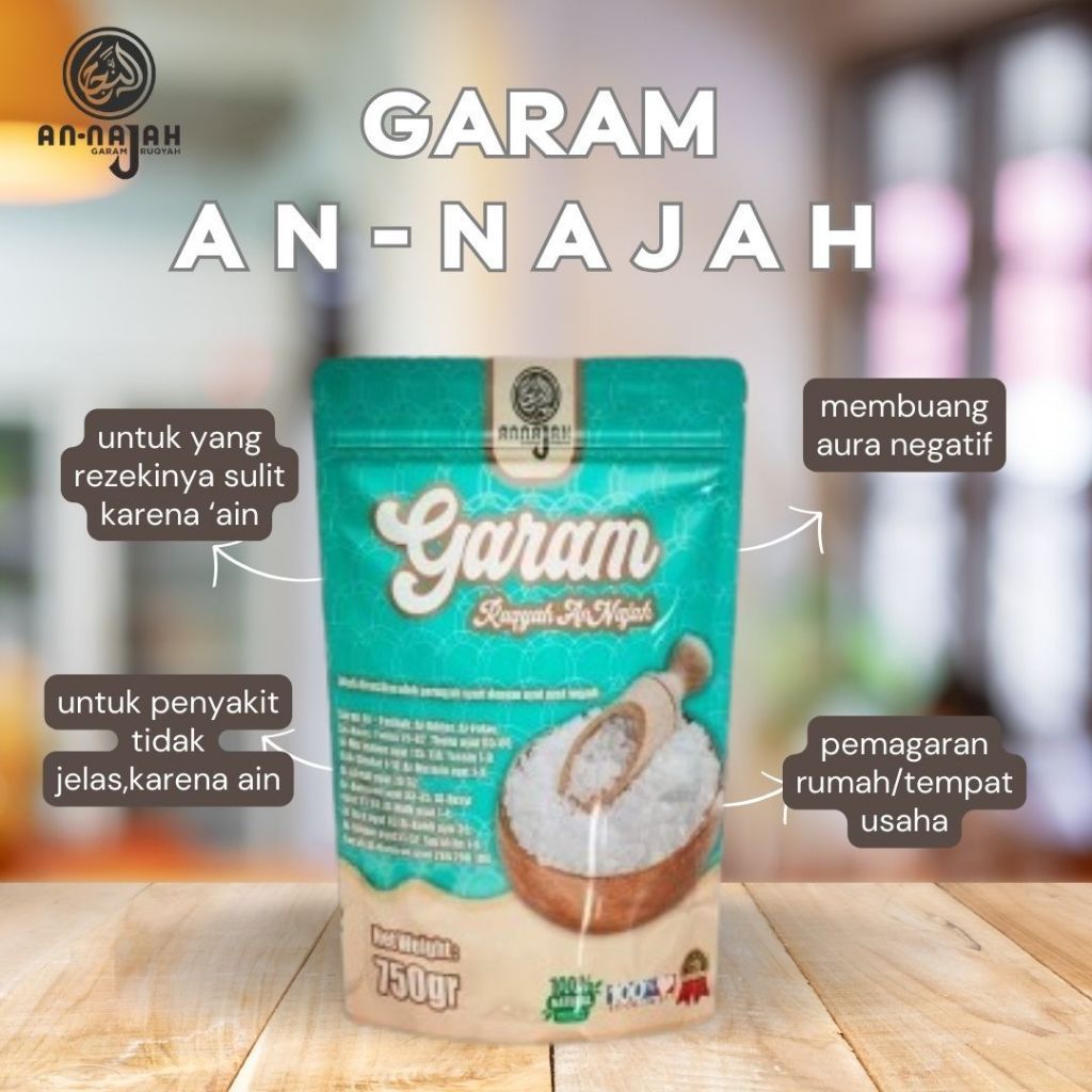 

Garam ruqyah annajah original untuk mandi rukiah mandiri