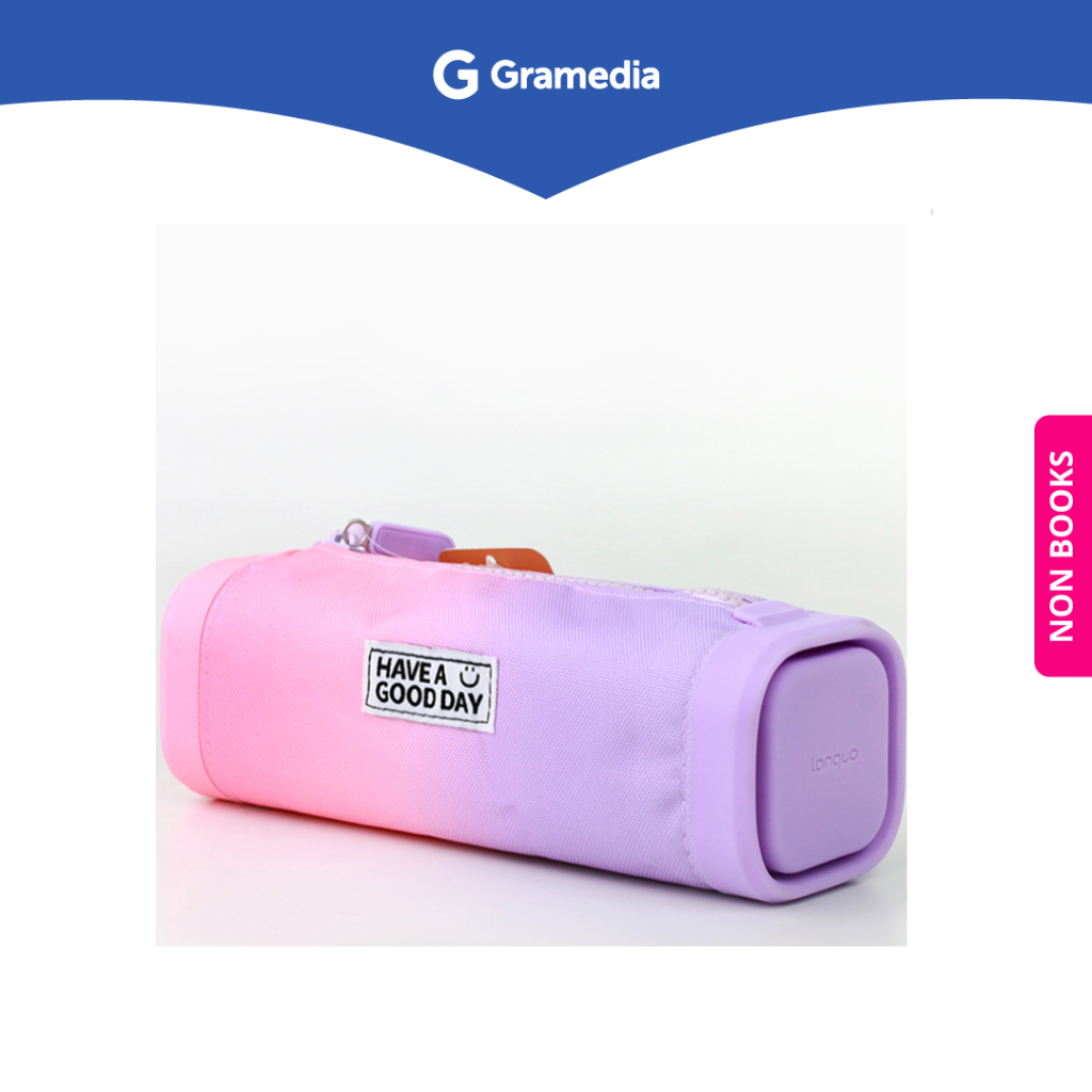 

Gramedia Surabaya - Kako Pencase Expandable Silicon Square Ombre