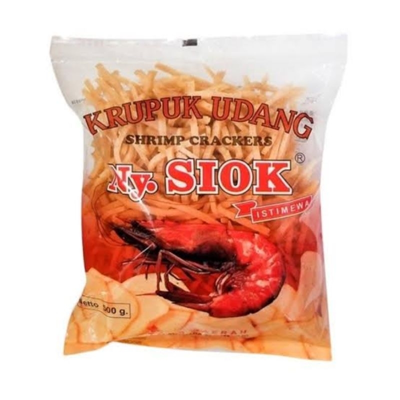 

KERUPUK UDANG Ny.Siok / Nyonya Siok STIK STICK 500gr