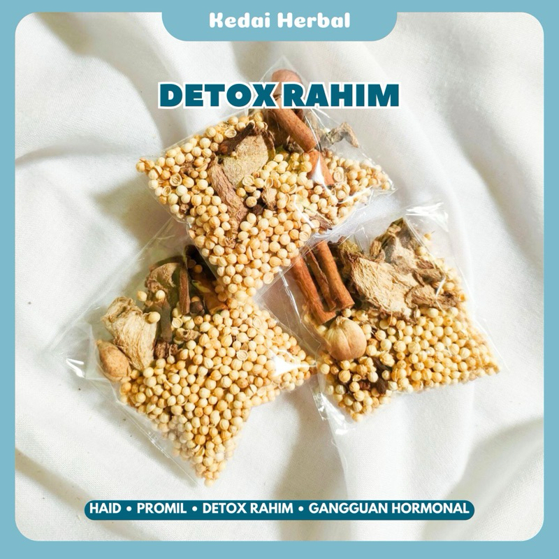 

Detox Rahim | Promil | Pelancar haid | Hormonal