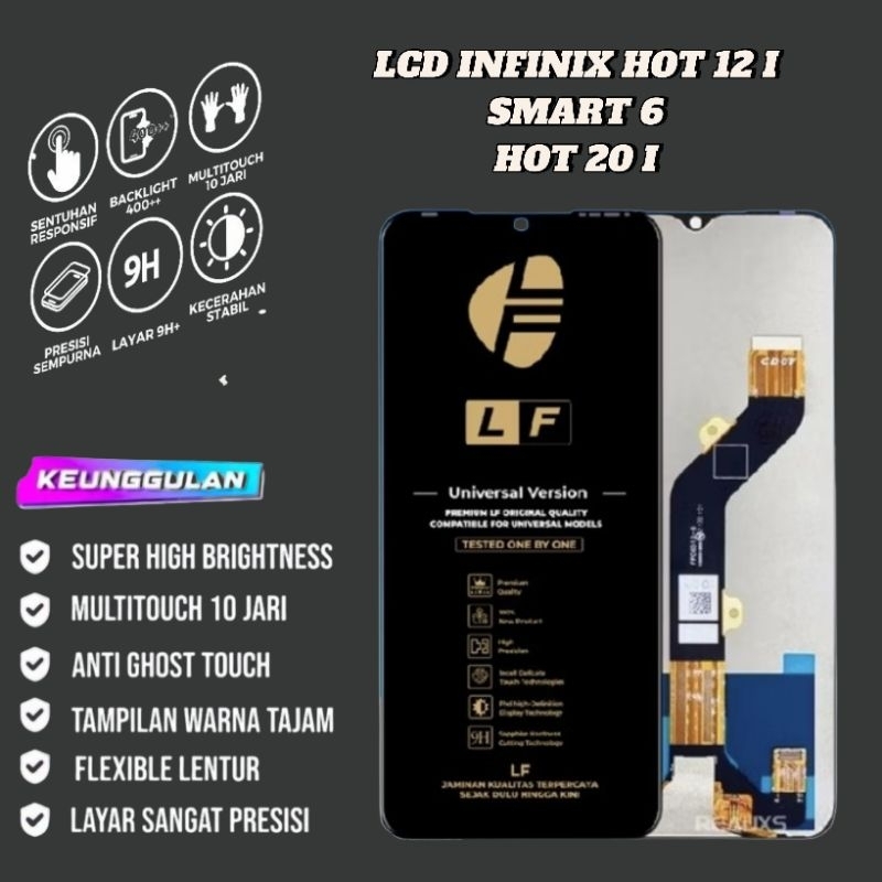 lcd infinix hot 12i/hot 20 i/smart6