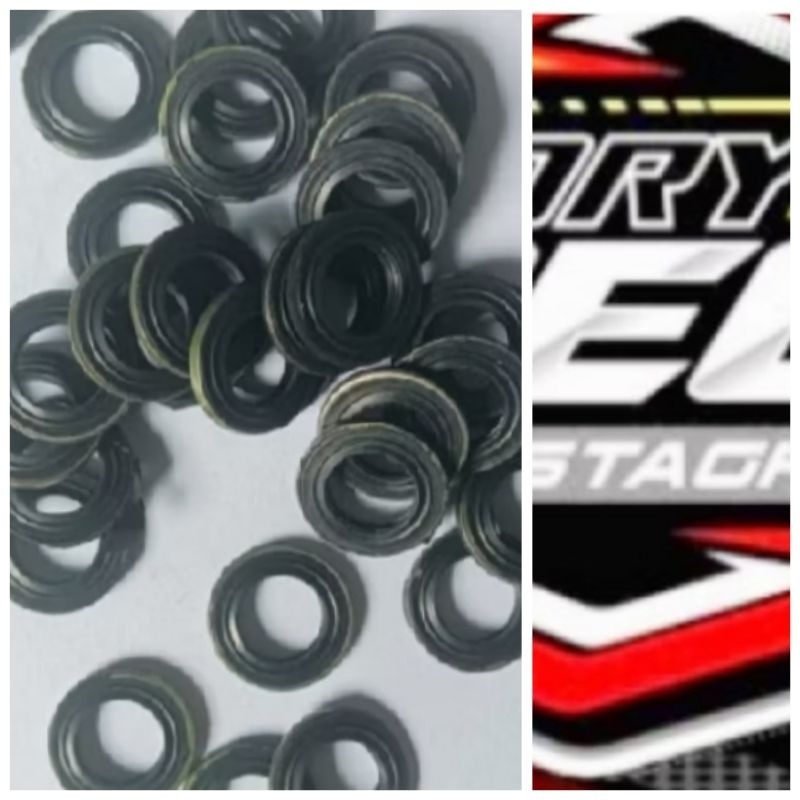 ring karet m6 ring besi plus karet