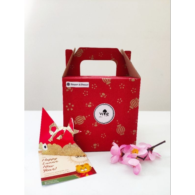 

Hamper CNY imlek isi 4 cup gelato