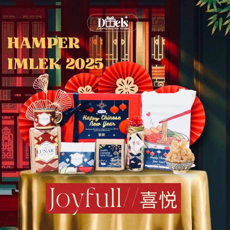 

[JOYFULL - 30*20*8]HAMPERS CHINESE NEW YEAR|HAMPER IMLEK 2025|KADO CHINESE NEW YEAR GIFT BOX PARSEL BINGKISAN HADIAH SOUVENIR IMLEK 2025 KADO LUNAR NEW YEAR/HADIAH IMLEK