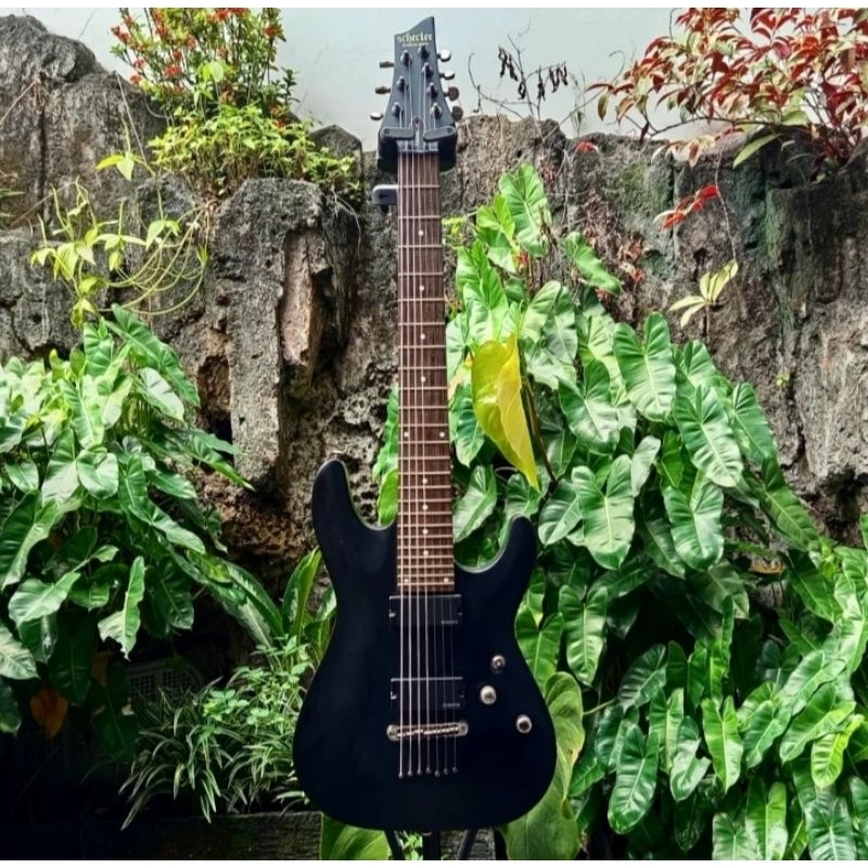 Schecter omen 7 string elektrik gitar original