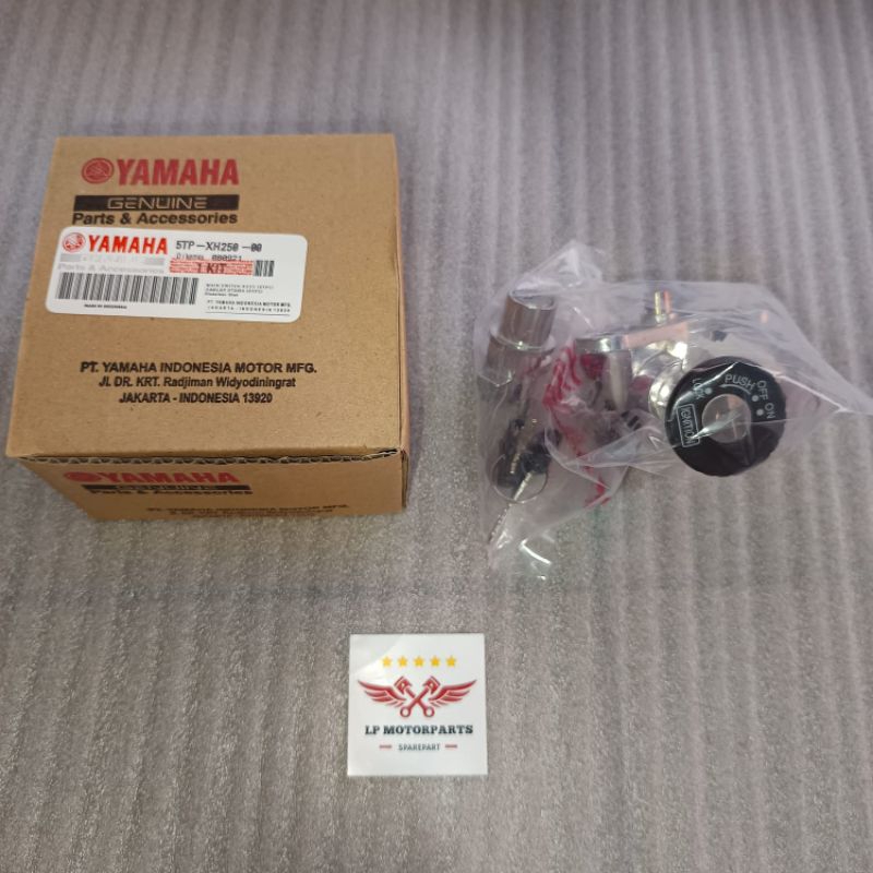 KEY SET KUNCI KONTAK ASSY YAMAHA JUPITER Z VEGA R NEW BURHAN 5TP-XH250-12