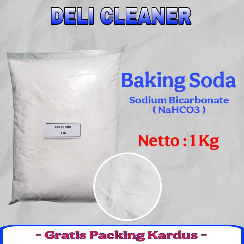 

Baking Soda Sodium Bicarbonate Soda Kue (NaHCO₃) 1 Kg