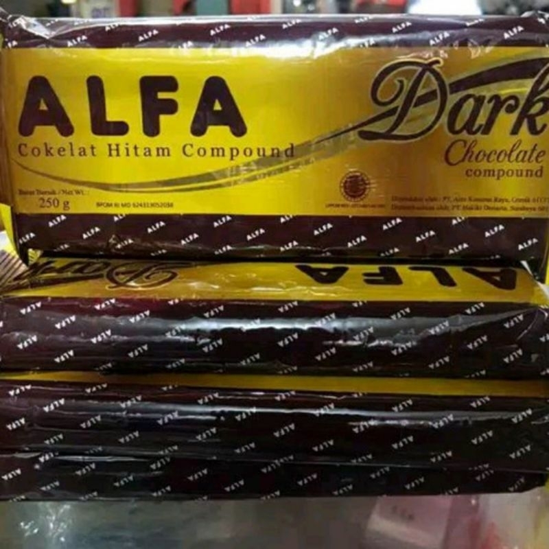 

Dark Chocolate Alfa 500gr dan 250gr