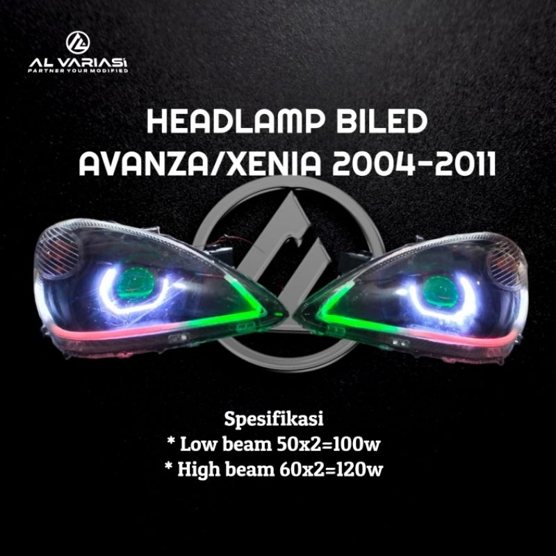 Headlamp Billed Avanza/Xenia 2007-2011