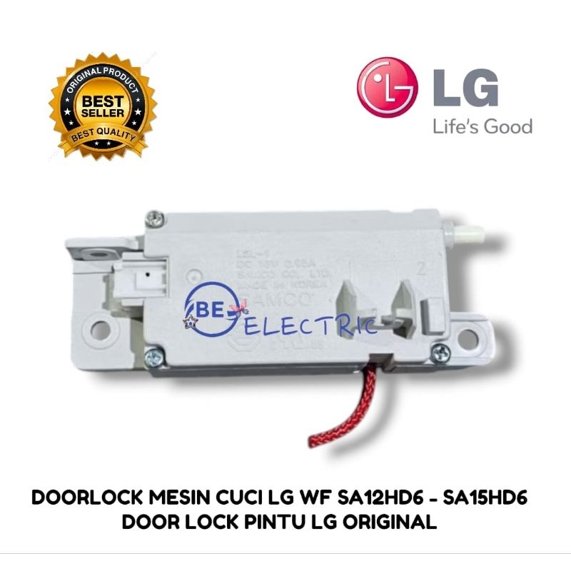 DOOR LOCK PINTU LSL-1 / SWITCH PINTU MESIN CUCI LG TOP LOADING INVERTER