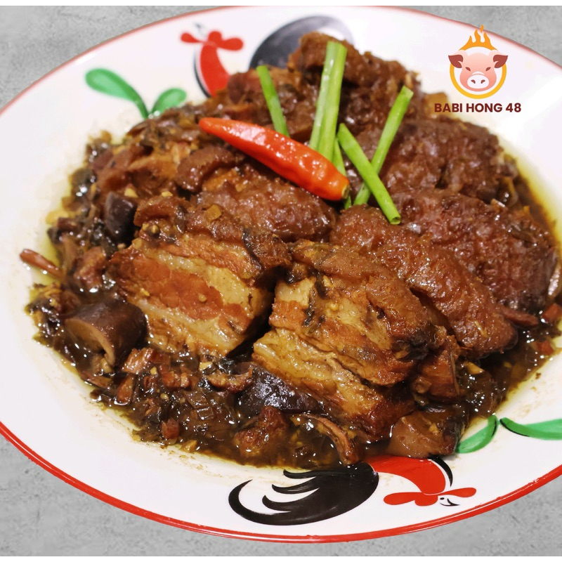 

Babi Hong Sayur Asin / Braised Pork Belly