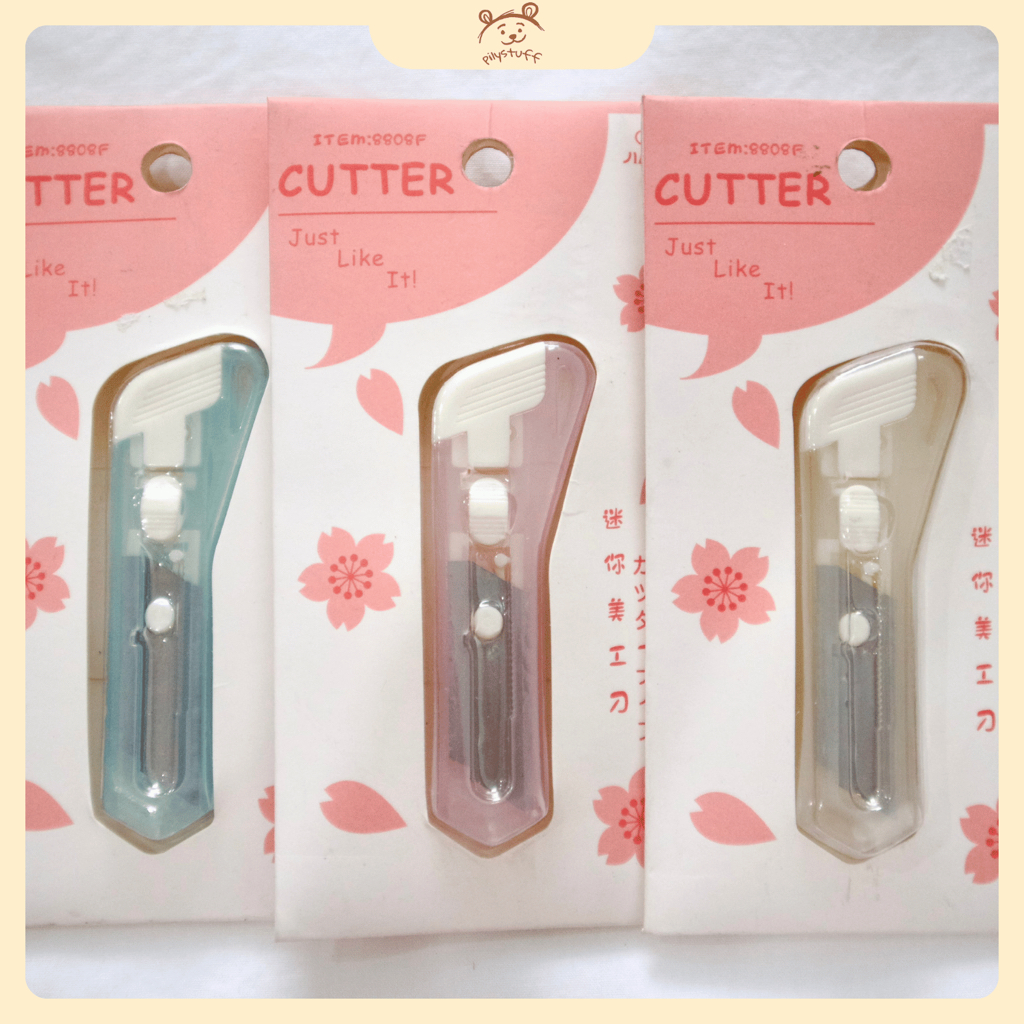

[PILYSTUFF] Cutter mini cute cutter mini motif warna