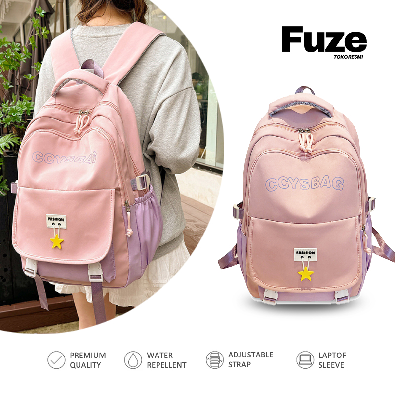 Tas sekolah sma korean style tas sekolah korean style aesthetic tas ransel wanita sekolah tas sekola