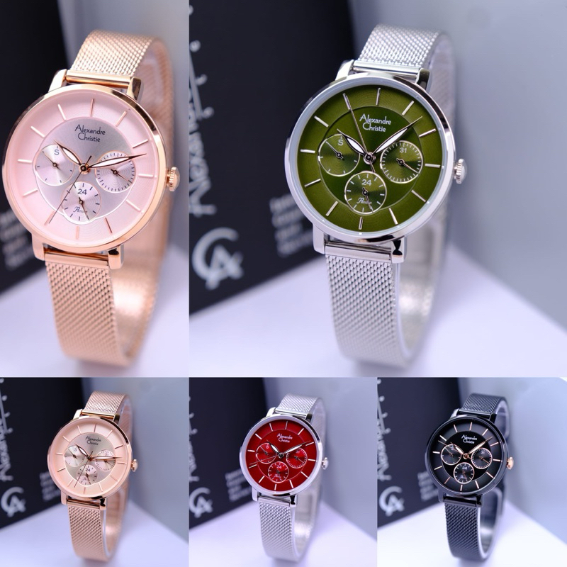 JAM TANGAN WANITA ALEXANDRE CHRISTIE AC2870 / AC 2870 / AC2959 / AC 2959 ORIGINAL GARANSI RESMI 1TAH