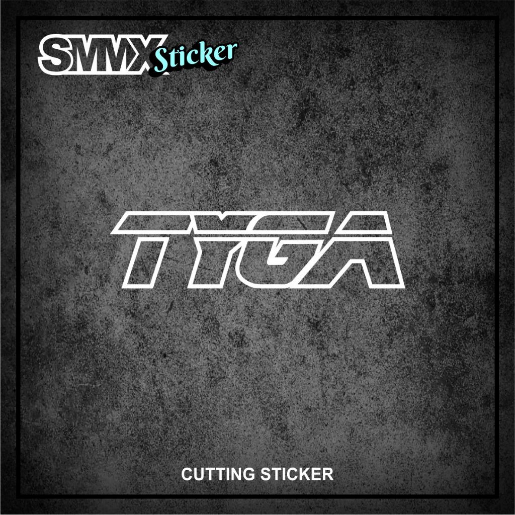 Cutting Sticker Stiker TYGA Performance