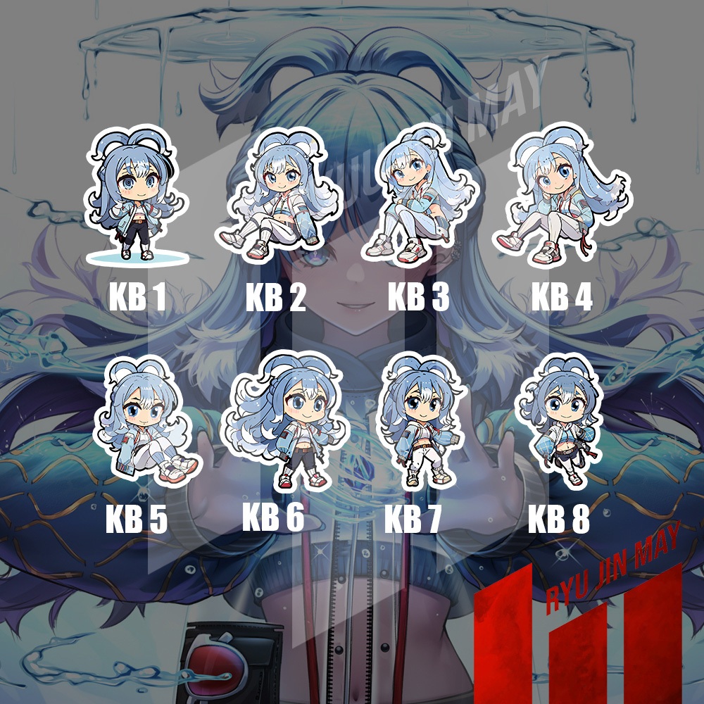Sticker Anime - Hololive - Kobo Kanaeru